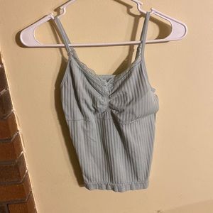 No boundaries blue tank top